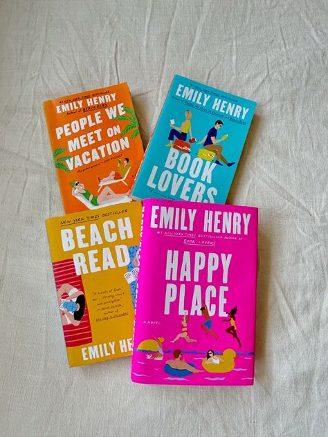 Book Lovers By Emily Henry, Best Romance Books, Books Of 2023, People We Meet On Vacation, Henry Emily, Romcom Books, Emily Henry, Good Romance Books, Trending Books