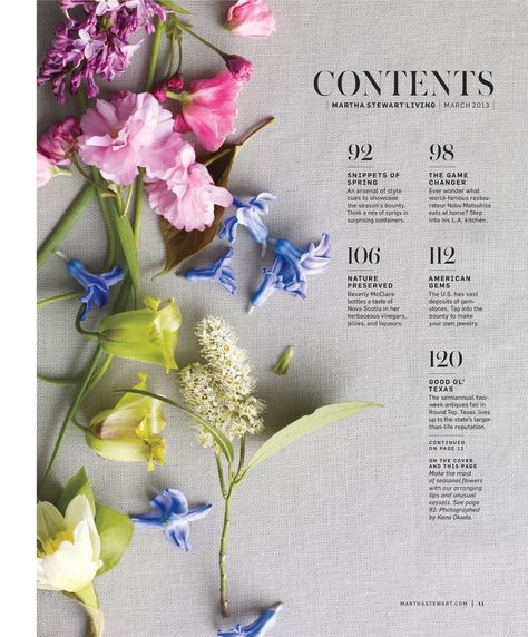 Table Of Contents Design, Typography Editorial, Typography Photography, Magazine Layout Inspiration, Catalogue Layout, 잡지 레이아웃, Menu Layout, Graphic Design Ideas, Desain Editorial