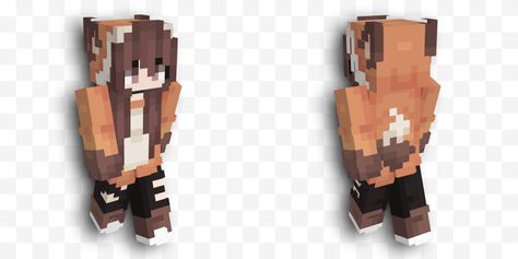 Data: 2018-03-10, Perfis: ★182 Fox Minecraft Skin, Skins Minecraft, Fox Hat, Fox Girl, Minecraft Skin, Minecraft Skins, Minecraft, Fox, Tags