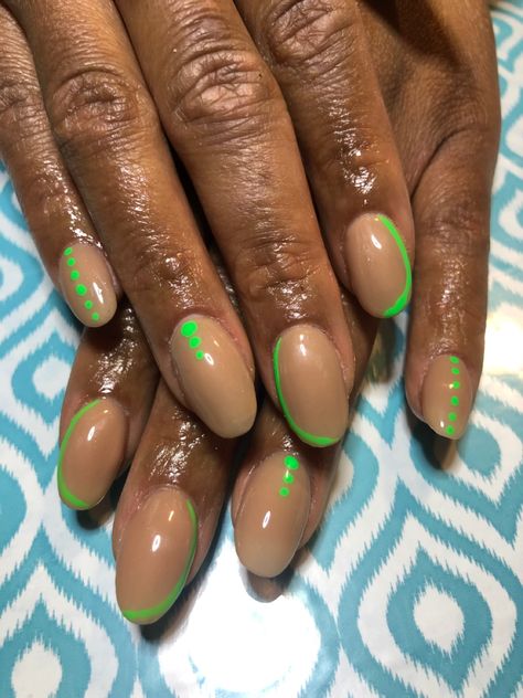 Cute Natural Nails, Toe Colors, Short Almond Shaped Nails, Spirit Fingers, Nail French, Bday Nails, Nail Artwork, Almond Shaped Nails, Fab Nails