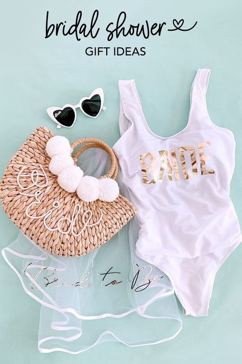 Bridal Shower Gift Ideas, Honeymoon Swimsuit, Bachelorette Party Weekend, Bachelorette Party Beach, Bachelorette Party Planning, Bridal Bachelorette Party, Bride Bachelorette, Swimsuit Beach, Bachelorette Trip