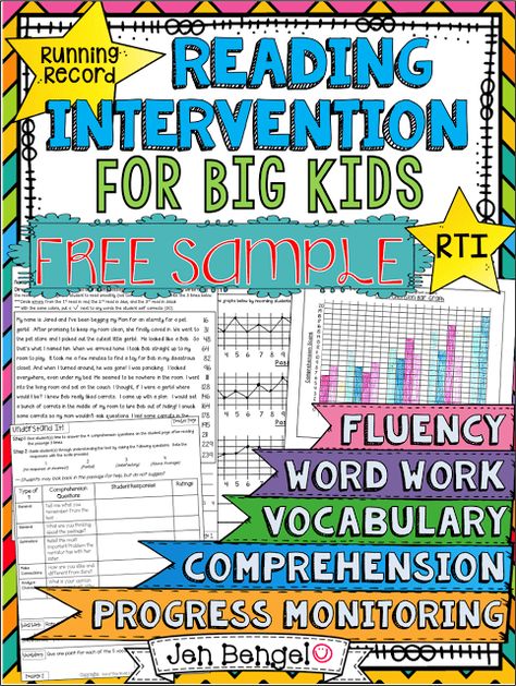 Free Reading Intervention Reading Intervention Activities, Reading Interventionist, Intervention Classroom, Upper Elementary Reading, Fluency Passages, Reading Tutoring, 6th Grade Reading, Visual Schedules, Letter Identification