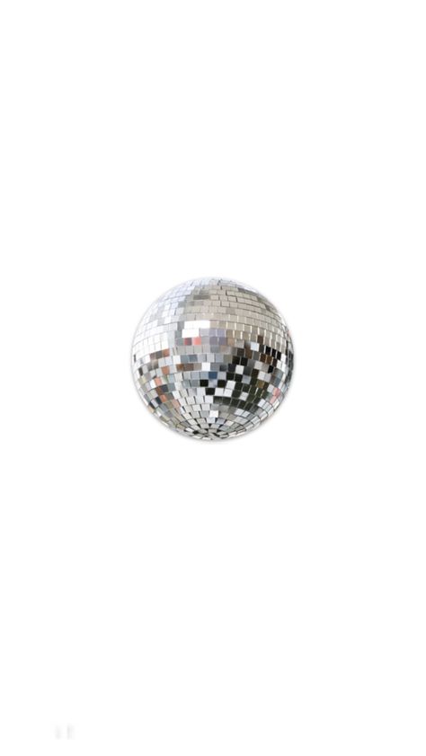 Disco Ball Profile Picture, Disco Ball White Background, Discoball Aesthetic Background, Disco Ball App Icon, Disco Ball Lockscreen, Disco Ball Pfp, Aesthetic Pictures For Collage, Bola Disco, Disco Ball Wallpaper