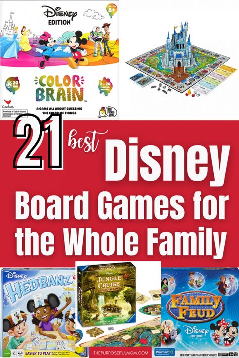 Family Game Night Ideas, Game Night Ideas, Disney Board Games, Games For Families, Top Board Games, Best Family Board Games, Family Feud Game, Gift Ideas For Christmas, Family Card Games