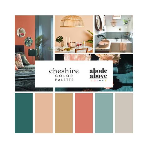 Jasmine Tea Home Color Palette Sherwin Williams 2024 Whole House Color Scheme Interior Paint Design Sage, Cream, Tan, Brown, Gray - Etsy Australia Trending Color Palettes Interior Design, Colors That Go With Coral, Peach And Teal Bedroom, Interior Paint Design, Whole House Color Scheme, House Color Schemes Interior, Color Palette Sherwin Williams, Apartment Color Schemes, Home Color Palette