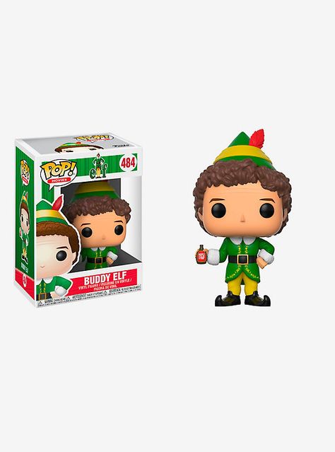 Funko Elf Pop! Movies Buddy Elf Vinyl Figure, Elf Film, Buddy Elf, Elf Buddy, Funko Pop Dolls, Elf Characters, Elf Movie, Pop Dolls, Funko Pop Figures, Buddy The Elf