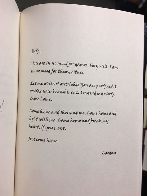 Sorry it's sideways. It's from the Queen of Nothing B&N The Queen Of Nothing Book, Queen Of Nothing Book, S Letters, Holly Black Books, Queen Of Nothing, Romantic Book Quotes, Romance Books Quotes, Best Quotes From Books, Book Annotation