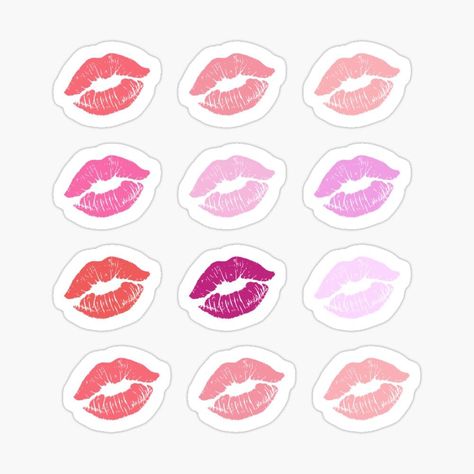 Romantic Bf, Lipstick Sticker, Lips Sticker, Tea Party Games, Friend Scrapbook, Breaking The Rules, American Girl Doll Furniture, Kiss Lips, Lipstick Kiss