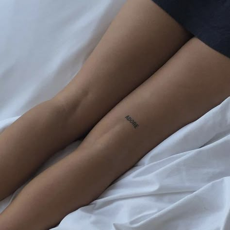 🤍 Small Tattoos On Leg For Women, Cool Places For Tattoos For Women, Round Tattoos, Tattoos Classy, Aries Symbol, Places For Tattoos, Baby Ring, Small Pretty Tattoos, Petite Tattoos