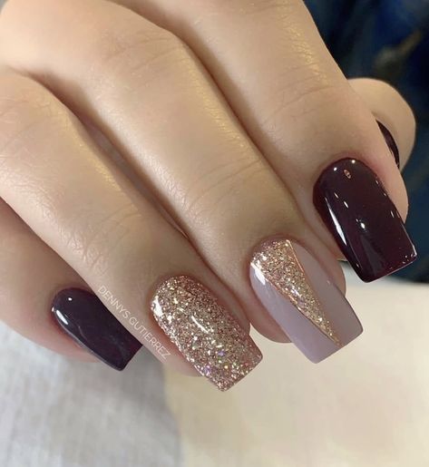 Jazzy Nails, Manicure Nail Designs, Romantic Nails, Nail Art Designs Diy, Nail Designs Glitter, Bridal Nails, Gel Nail Designs, Fancy Nails, Nail Extensions