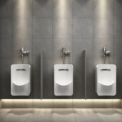 Urinal Design, Commercial Bathroom Ideas, Public Restroom Design, Commercial Bathroom Designs, Commercial Toilet, Restaurant Bathroom, Wc Design, Minimalist Bathroom Design, Restroom Design