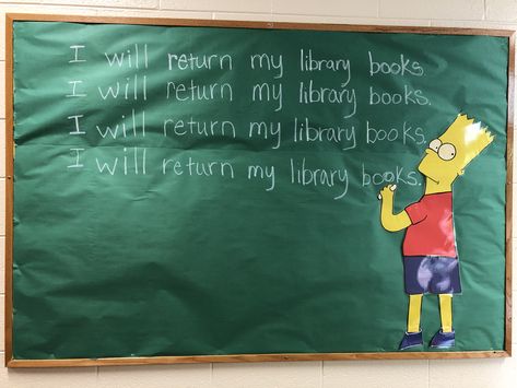 August Library Bulletin Board Ideas, Interactive Library Displays, Library Bulletin Board Ideas, School Library Book Displays, School Library Bulletin Boards, Library Marketing, Library Lounge, School Library Decor, Library Resources