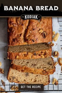 Kodiak Cake Loaf, Kodiak Cakes Pumpkin Banana Bread, Banana Bread With Kodiak Cakes, Kodiak Banana Bread Recipe, Kodiak Healthy Recipes, Kodiak Bread Recipe, Kodiak Power Flour Recipes, Kodiak Recipes Breakfast, Kodiak Pancake Mix Recipes Banana