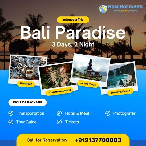 🌴🌅 Dive into paradise with our exclusive Bali getaway! Spend 2 nights and 3 days surrounded by the stunning beauty of Bali's beaches, temples, and vibrant culture. 🏝️�✨ Experience unforgettable sunsets, indulge in delicious local cuisine, and relax in luxury accommodations. Don't miss out on this perfect tropical escape! Book now and let us create memories that last a lifetime. 🌺☀️ #BaliGetaway #TropicalParadise #TravelGoals #VacationMode #HRMHolidays Bali Getaway, Bali Tour Packages, Bali Tour, Bali Holiday, Uluwatu Temple, Bali Holidays, Stunning Scenery, Thailand Holiday, Bali Beaches