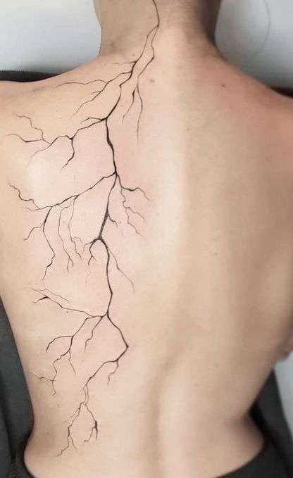 Blitz Tattoo, Dark Feminine Tattoos, Rip Tattoos For Mom, Feminine Tattoo Ideas, Storm Tattoo, Roots Tattoo, Feminine Skull Tattoos, Lightning Tattoo, Tattoos To Cover Scars