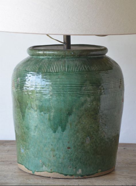 Extra Large Lamp Base, Lamp Base Ideas, Large Ceramic Lamp, Cersmic Table Lamp, Diy Lamp Base, Large Ceramic Lamp Base, Green Ceramic Lamp, Ceramic Lamp Base Handmade, Pottery Lamps