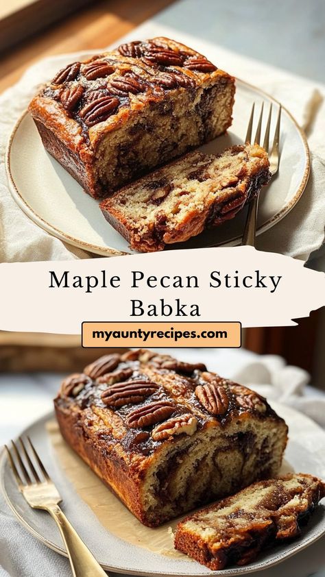 Sweet Maple Pecan Babka combines rich maple syrup and pecans for a sticky, flavorful treat. Ideal for fall recipes, this babka has a soft, layered texture and a deliciously sweet taste that’s perfect for dessert or special gatherings. Gluten Free Babka, Easy Babka Recipe, Savory Babka, Babka Bread Recipe, Pecan Babka, Sweet Bread Recipes, Babka Bread, Babka Recipe, Kosher Cooking