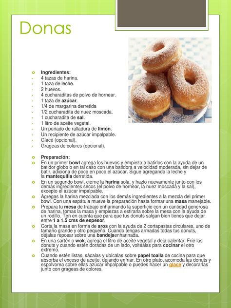 Revista de Tortas y Dulces de Annamaria Casimiro y Mariangela Battaglia Mexican Sweet Breads, Puerto Rico Food, Delicious Donuts, Holiday Cakes, Donut Recipes, Food Platters, Digital Publishing, Flan, Sweet Recipes