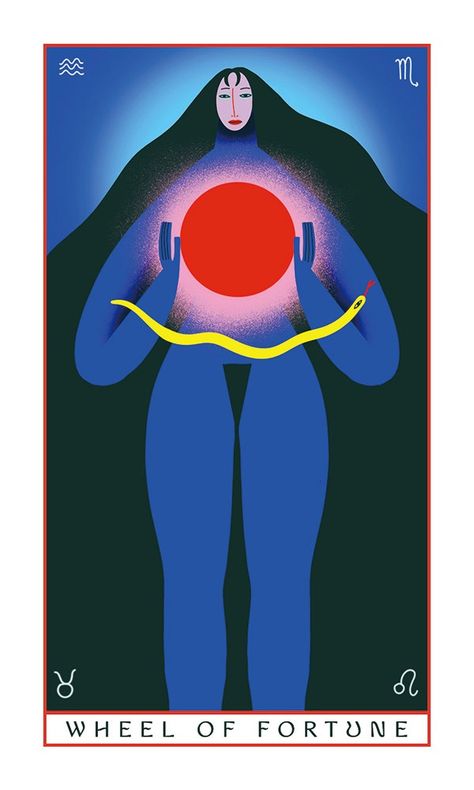 Omni Tarot Deck :: Behance Graphisches Design, Tarot Cards Art, Tarot Art, Wheel Of Fortune, Tarot Card, Tarot Decks, Character Illustration, Drawing Reference, Shiva