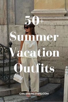 What To Pack For Summer Vacation Clothes, Sea Side Outfit Summer, Sun Holiday Outfits Women, Outfits For Sightseeing Summer, Summer Vacation Outfits 2024, Beach Vacation Outfit Inspiration, Sightseeing Outfit Summer, Summer Trip Outfits, Outfits For Summer Vacation