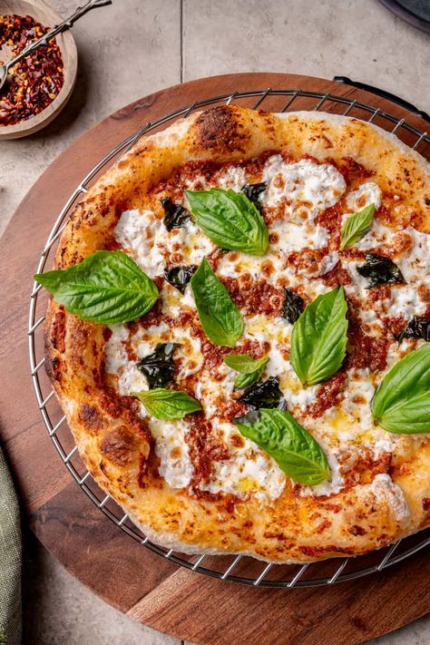 Neapolitan Pizza Dough Recipe for the Perfect Crust Neopolitan Pizza Dough, Neapolitan Pizza Dough Recipe, Neapolitan Pizza Dough, Cooking With Wine, Neopolitan Pizza, Neapolitan Pizza, Pizza Sauce Recipe, Pizza Dough Recipe, Classic Italian Dishes