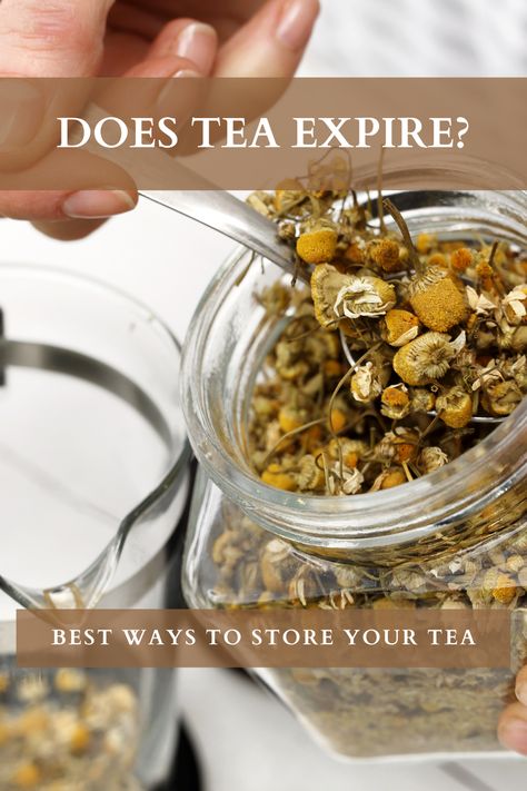 does tea expire? Organize Loose Leaf Tea, Loose Leaf Tea Display, Loose Tea Storage Ideas, How To Store Loose Leaf Tea, Tea Storage Ideas Loose Leaf, Loose Tea Storage, Loose Tea Organization, Tea Recipes Loose Leaf, Loose Leaf Tea Storage