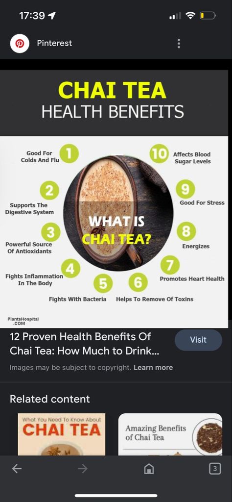 Chai Tea Benefits Health, Chai Benefits, Chai Tea Benefits, Healing Drinks, Tea For Inflammation, Tea Blends Recipes, Herbal Tea Benefits, Fresh Tea, Medicinal Herbs Garden