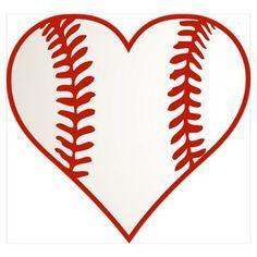 Baseball Clip Art, Baseball Scrapbook, Heart Baseball, Watercolor Painting, Vinyl Decals, Image Search, Watercolor Paintings, Vinyl Decal, Geek Stuff