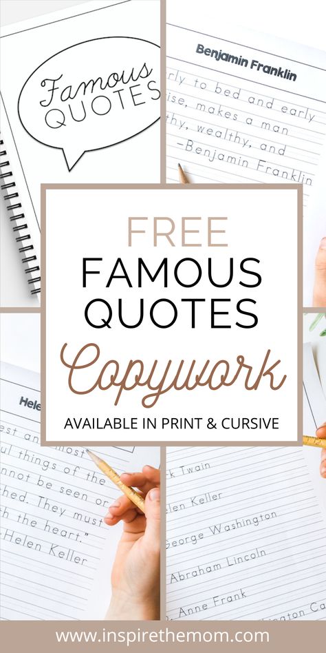 1st Grade Copywork Free, 2nd Grade Copywork, Free Copywork Printables, Copy Work Printables, Cursive Learning Free Printable, Cursive Copywork Free, First Grade Copywork, 1st Grade Copywork, Penmanship Handwriting Practice