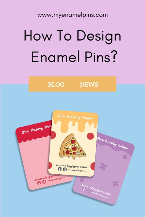 Designing custom enamel pins has become largely popular all over the world, and you can even find designers who specialize in doing this sort of work. You can tell them what you need designed, and they will come up with the design quickly, making it ready to be sent to the manufacturer for production. Even renowned designers have used the medium of custom enamel pins on special occasions in history. Custom Enamel Pins, Make Enamel Pins, Blog Post Design, Crafty Creations, How To Design, Can Design, Design Tutorials, Enamel Pin, Lapel Pins