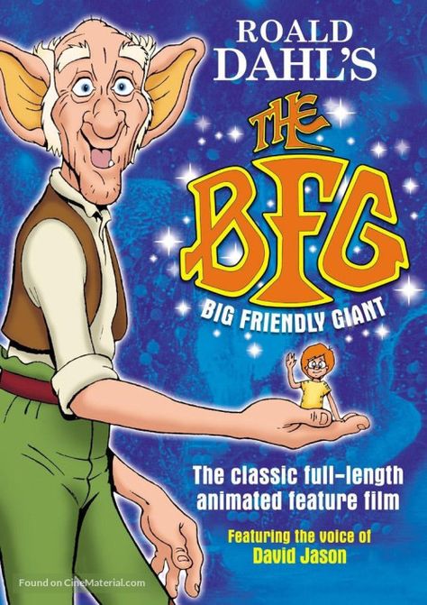 7/10 The Bfg Book, Bfg Movie, Big Friendly Giant, David Jason, The Bfg, Film Dvd, Champions Of The World, Roald Dahl, Random Thoughts