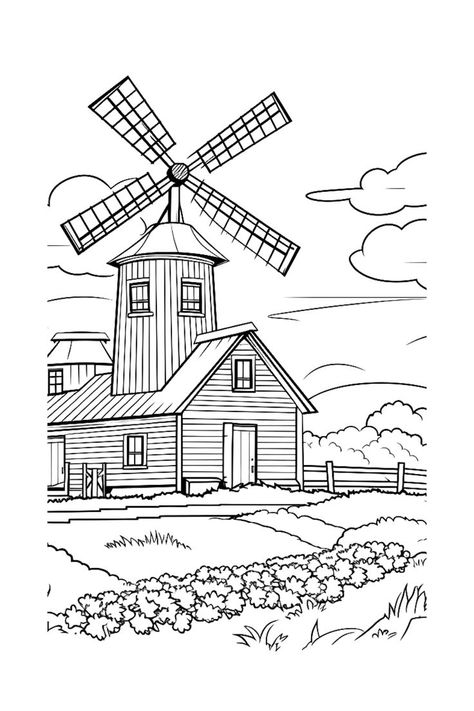 Looking for engaging summer activities for your homeschool curriculum? Our free printable windmill house coloring page is the perfect addition to your educational resources! Let your child's creativity soar as they bring this charming scene to life with their own vibrant colors. It's a fantastic way to combine indoor fun with a creative twist. Embark on a coloring adventure with a visit to our Etsy shop (link in bio) and explore our collection of coloring pages Windmill House, Free Kids Coloring Pages, House Colouring Pages, Coloring Bookmarks, Indoor Fun, Homeschool Curriculum, Coloring Pictures, Engagement Activities, Creative Kids