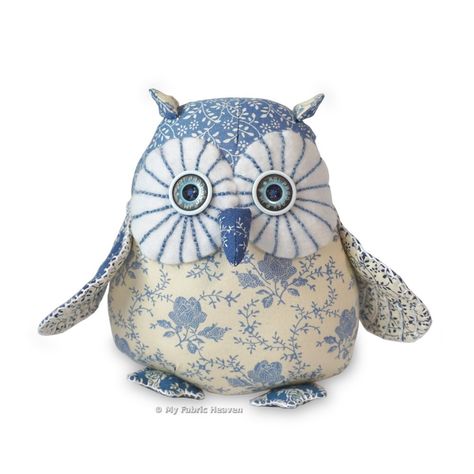 Owl Sewing Patterns, Owl Sewing, Paper Owls, Soft Toy Patterns, Felt Owl, Owl Fabric, Owl Patterns, Paper Sewing Patterns, Easy Sewing Patterns