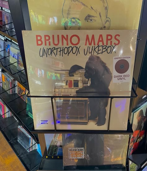 Bruno Mars Widget, Bruno Mars Cd, Bruno Mars Vinyl, Bruno Mars Album, Thats What I Like Spotify Bruno Mars, Bruno Mars Music, Unorthodox Jukebox, Vinyl Cd, Vinyl Music