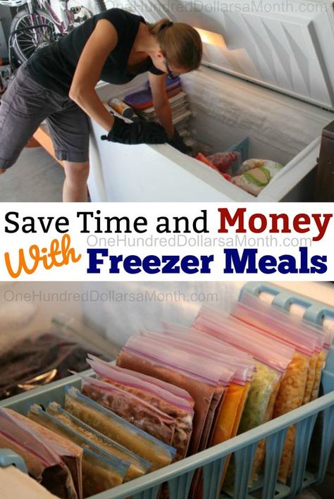 Freezer Dinners, Budget Freezer Meals, Freezable Meals, Freezer Meal Planning, Make Ahead Freezer Meals, Crock Pot Freezer, Easy Freezer Meals, Freezer Meal Prep, Budget Meal Planning