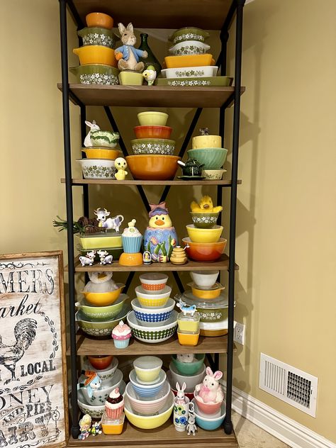 2024 Vintage Pyrex Easter Display Pyrex Display, Easter Display, Vintage Pyrex, Pyrex Vintage, Pyrex, Easter