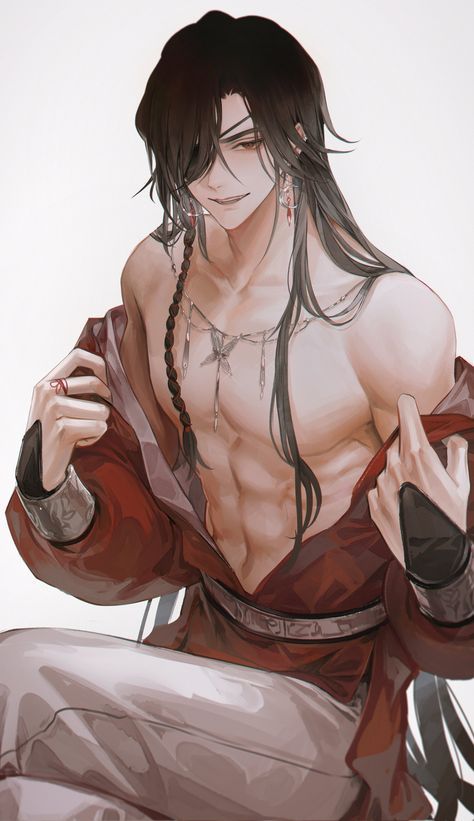 Anime Egyptian, Anime Fanfiction, Heavens Official Blessing, Princess Drawings, Heaven Officials Blessing, Dark Anime Guys, Hua Cheng, Mo Xiang Tong Xiu, Heaven Official's Blessing