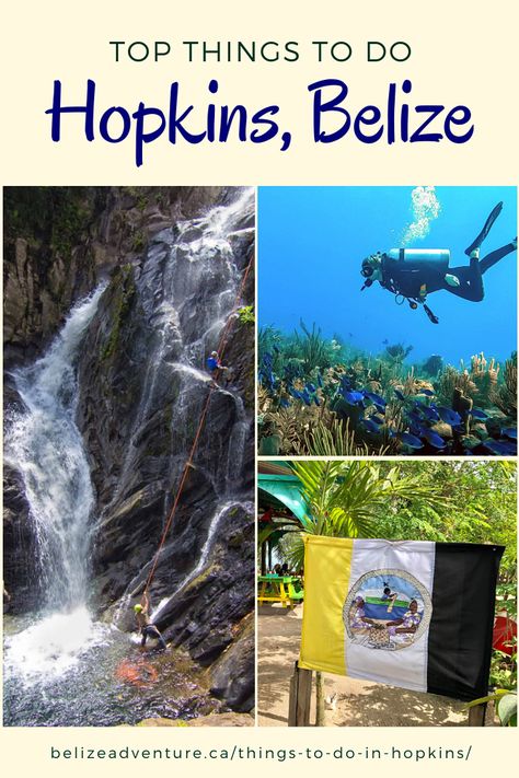 10 Best Things to Do in Hopkins – Belize Adventure Hopkins Belize, Belize Vacations, Foreign Travel, The Reef, Adventure Tours, Snorkeling, Belize, South America, Road Trip