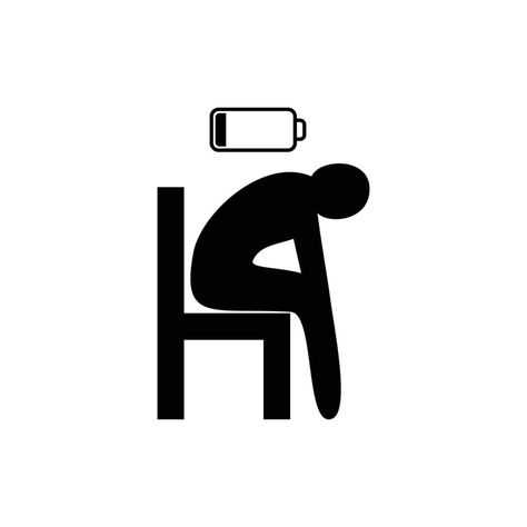 tired icon design. stress mental human sign and symbol. Fatigue Aesthetic, Mentally Drained Icon, Tired Icon, Tired People Illustration, Very Tired Image, Burnout Aesthetic, Mental Pressure Illustration, Emotions Illustration, Tired Cartoon