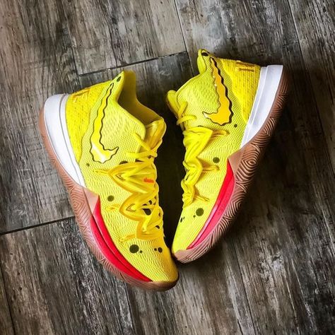 Nike Kyrie 5 x Spongebob, SquarePants Men Shoes-Nike Kyrie 5 Outfit Basketball shoes Zapatillas Kyrie Irving, Kyrie Irving Sneakers, Kyrie 5 Spongebob, Zapatillas Nike Basketball, Irving Shoes, Kyrie Irving Shoes, Women Nike Shoes, Best Volleyball Shoes, Nike Casual Shoes