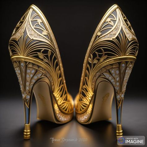 Art Deco Shoes, Art Nouveau Art, Nouveau Art, Art Nouveau, Art Deco, Couture, Quick Saves, Art