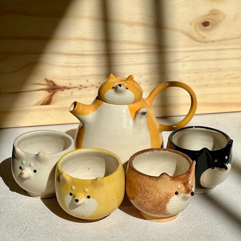 All posts • Instagram Pottery Cute, Ceramic Teapot Set, Porcelain Design, Pet Photos, Ceramic Teapot, Amazing Nature Photography, Pottery Crafts, Ceramic Set, Ceramics Pottery