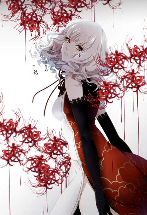 Persona Anime, Red Spider Lily, Spider Lily, Red Spider, One Year Ago, Art Anime, Anime Sketch, Anime Artwork, Manga Girl