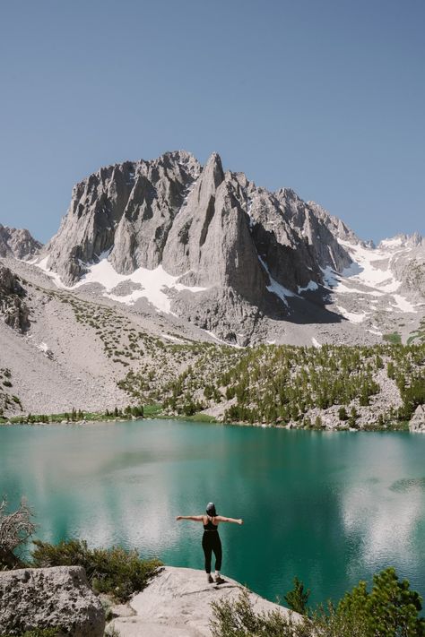 A Guide to California's Most Epic Day Hike to Big Pine Lakes Mammoth California, Hiking California, Eastern Sierras, Northern California Travel, Outdoorsy Girl, California Hikes, Places In California, Big Lake, Pine Lake