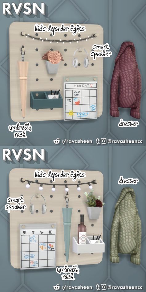 Ravasheen Sims 4 Cc, Sims 4 Pegboard, Sims 4 Cc Pegboard, Sims 4 Amazon Cc, Sims 4 Ravasheen Cc, Rvsn Cc Sims 4, Sims 4 Cc Ravasheen, Sims 4 Base Game Cc Furniture, Sims 4 Houses Maxis Match