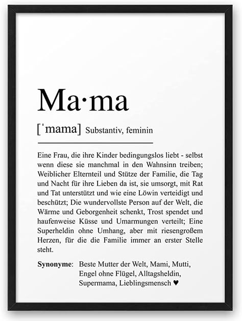 Definition Mama, Mama Definition, Diy Christmas Gifts For Friends, Presents For Boys, Presents For Mum, Beste Mama, Happy Birthday Gifts, Mother's Day Diy, Lyric Quotes