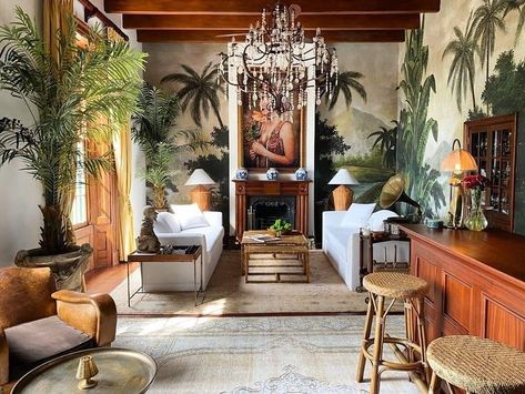 Creole Interior, British West Indies Decor, British Colonial House, Tropical British Colonial, Colonial Style Interior, Colonial House Interior, Colonial Interior Design, British Colonial Decor, Retirement House