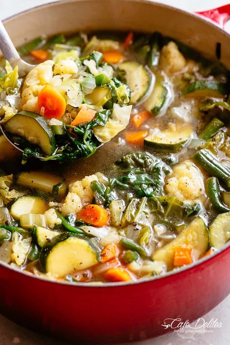 Low Carb Vegetable Soup, Soup Ideas, Vegetable Soup With Chicken, Boiled Egg Diet Plan, Boiled Egg Diet, Low Carb Diets, Low Carb Vegetables, Carb Free, Vegetable Soup Recipes