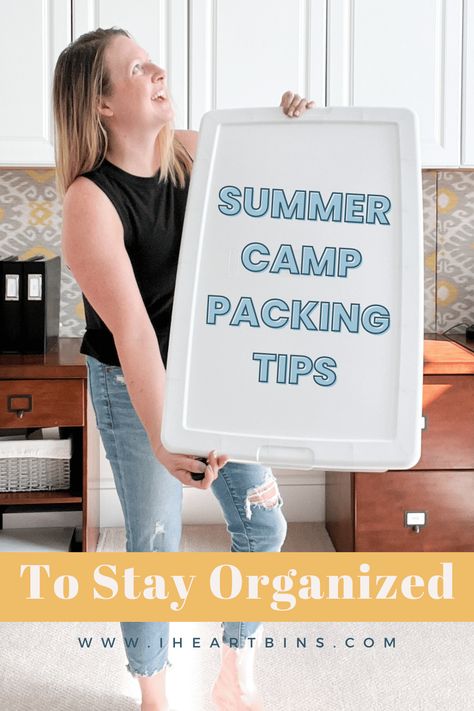 Camp Trunk Organization, Packing Kids Clothes, Packing Tips And Tricks, Summer Camp Packing, Camp Packing, Camp Memories, Camp Trunks, Kids Bedroom Organization, Summer Of Fun