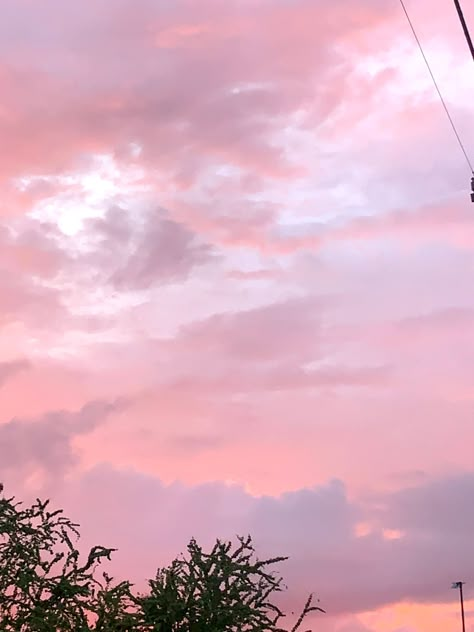 pink sky The Color Pink Aesthetic, Calming Pink Wallpaper, Light Pink Sunset Aesthetic, Spring Pink Aesthetic, Pink Simple Aesthetic, Pink Hour Aesthetic, Aesthetic Pink Images, Pink Spring Wallpaper, Pink Aethstetic